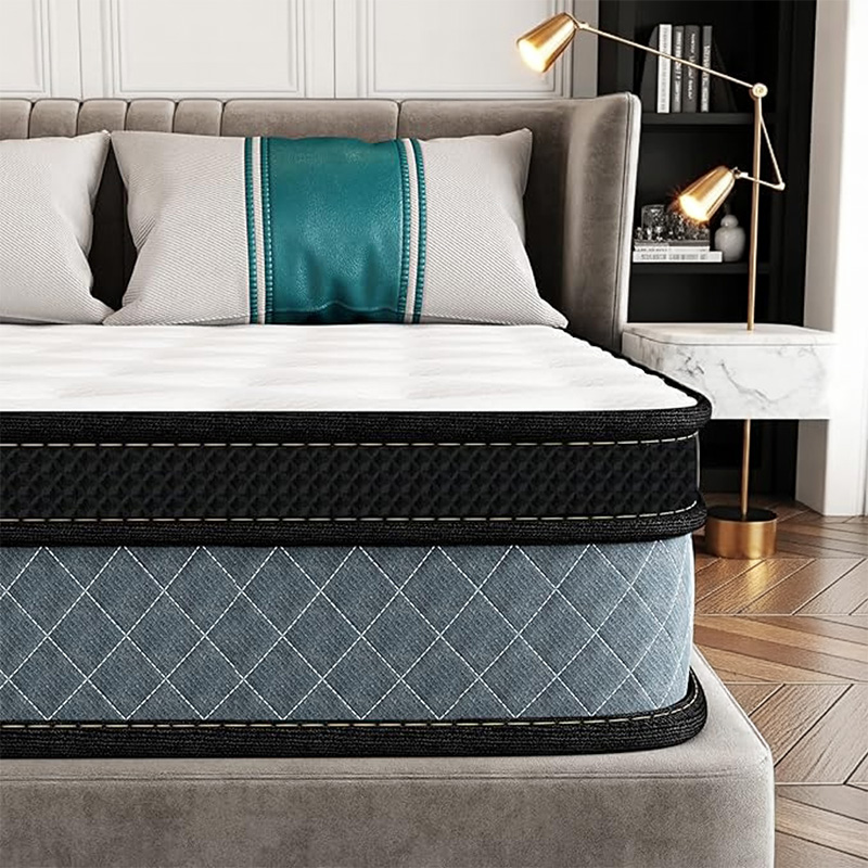 Memory Foam Mattress In A Box Queen - Colchón Híbrido de Espuma Viscoelástica y