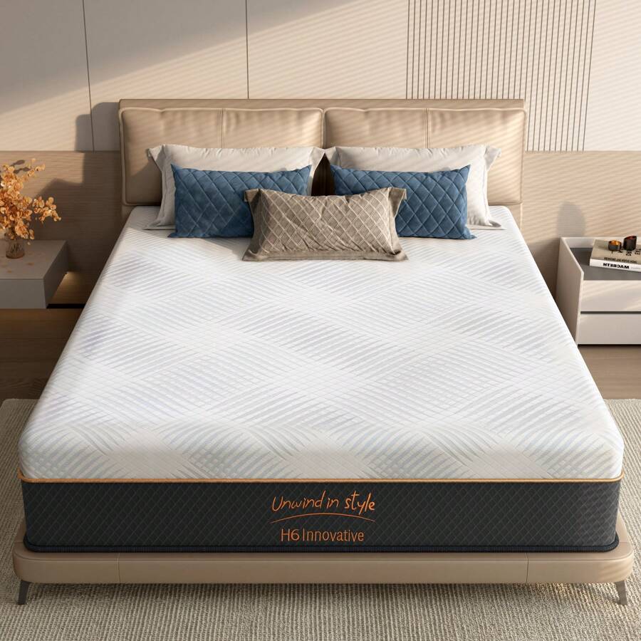 Colchón de espuma viscoelástic - Memory Foam Mattress In A Box Queen reseña y precio