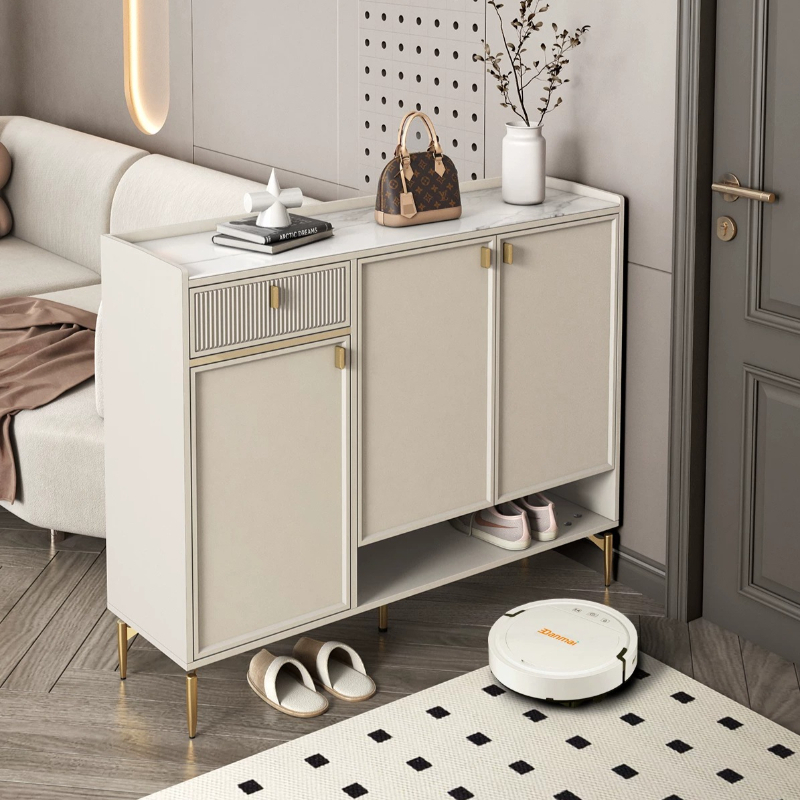 Estante para la entrada, zapat - Shoe Rack Cabinet Narrow Entryway reseña y precio