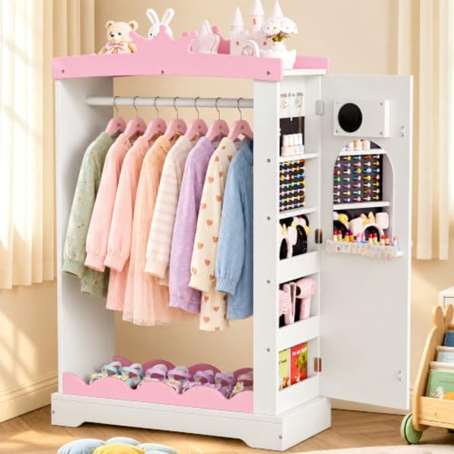 Armario de disfraces con espej - Full Length Mirror Jewelry Armoire reseña y precio