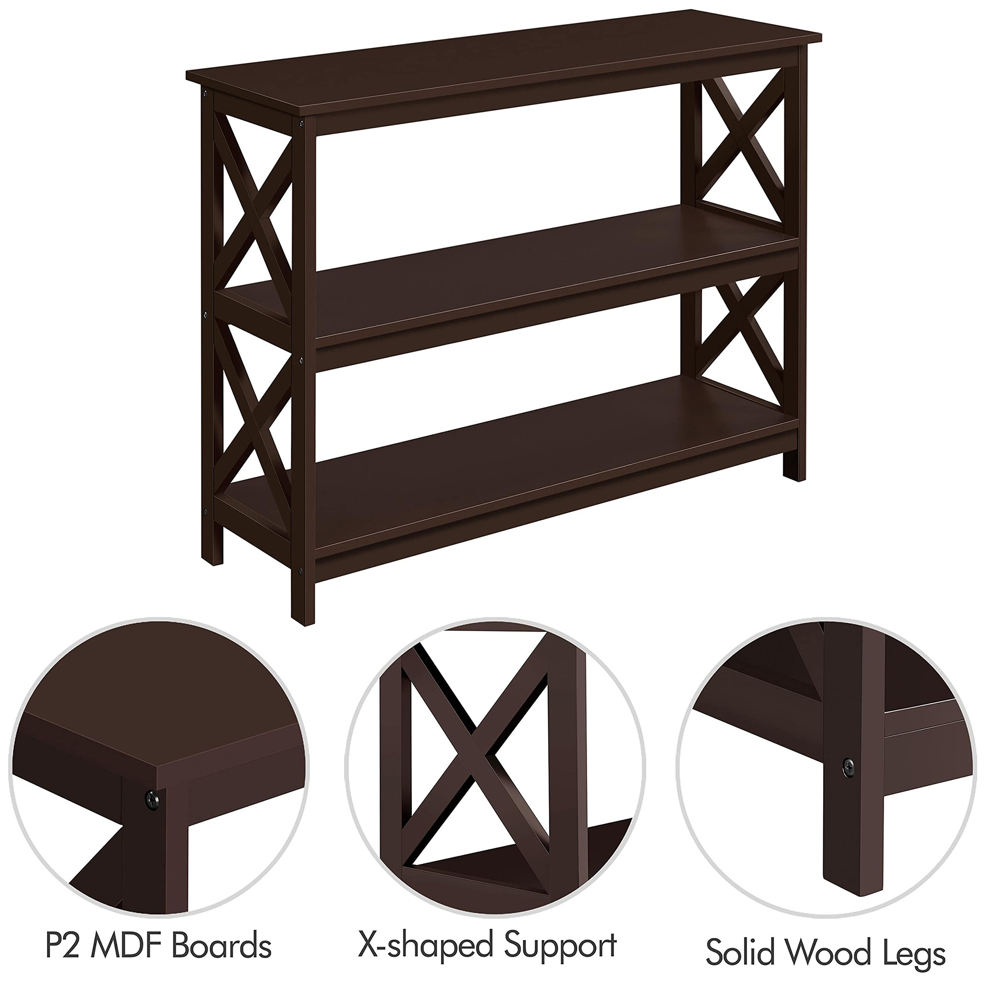 Mesa consola para almacenamien - Tables reseña y precio