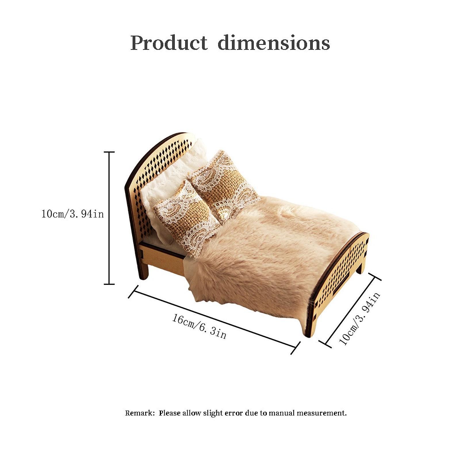 Cama doble en miniatura para c - Bedroom Furniture reseña y precio