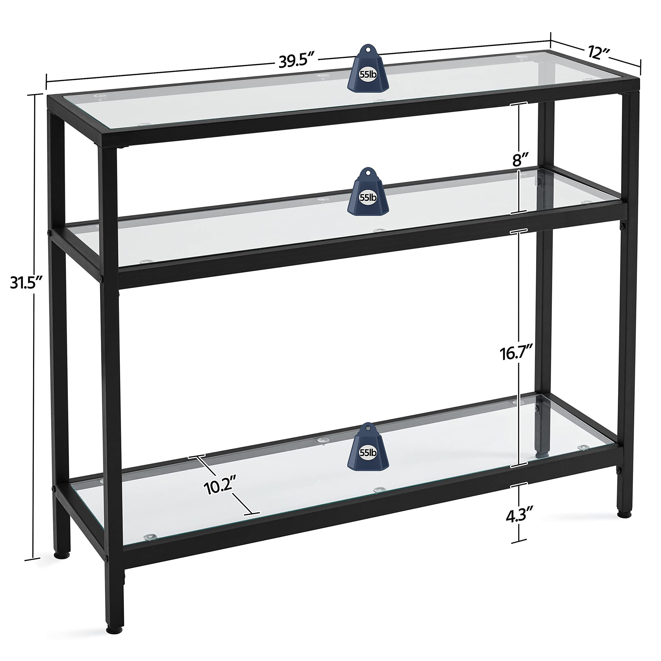Mesa Consola, Mesa de Sofá con - Tables reseña y precio