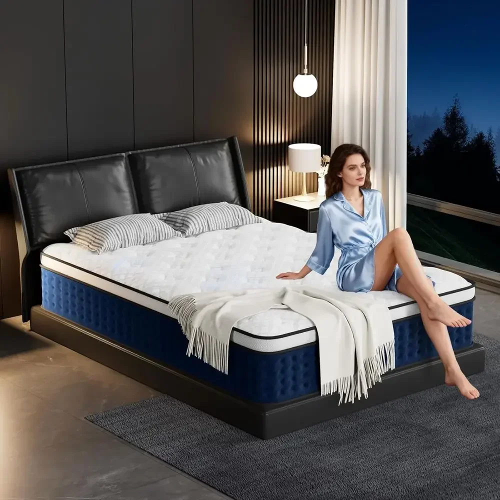Colchón Híbrido de 12 Pulgadas - Memory Foam Mattress In A Box Queen reseña y precio